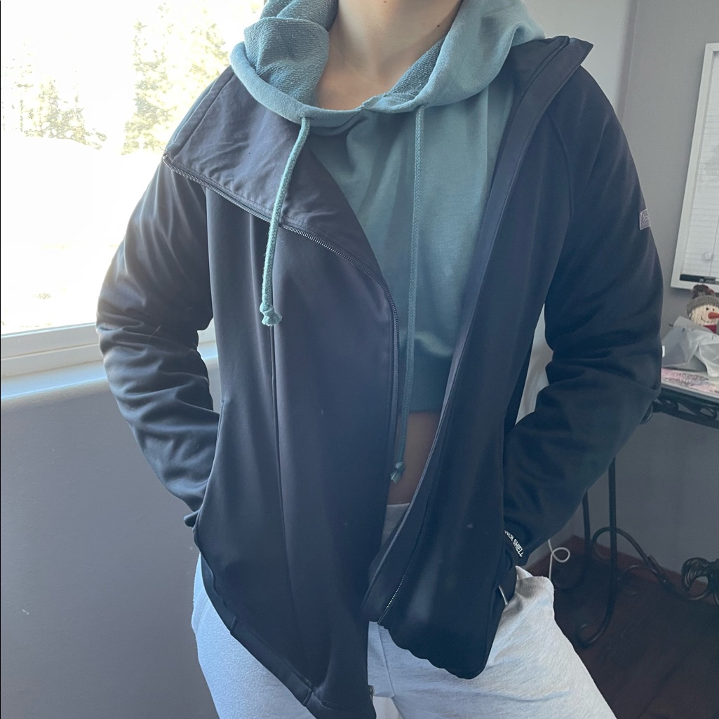 Crossover Zip Up Jacket
